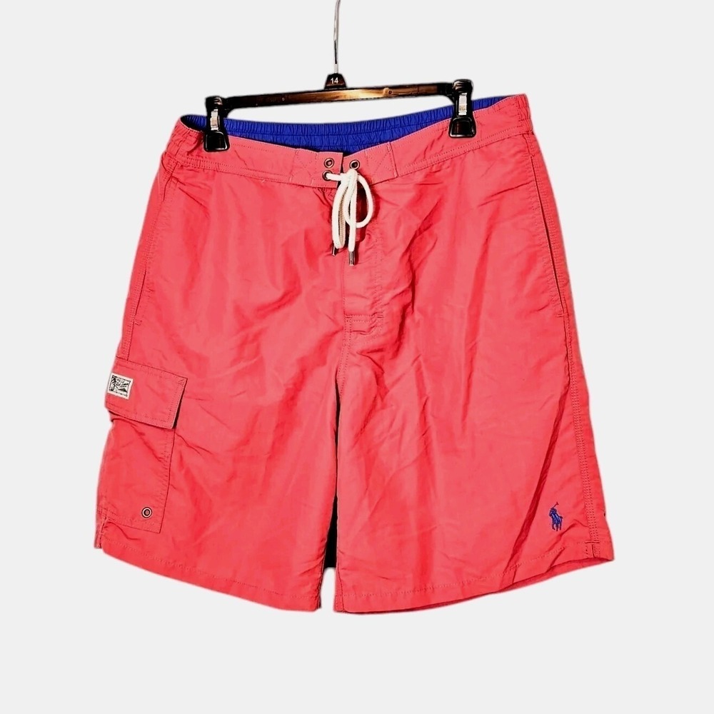 Polo Ralph Lauren Men's Size Large‎ Lined Swim Trunks Shorts